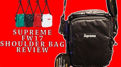 fake supreme shoulder bag fw17|is supreme clothing a scam.